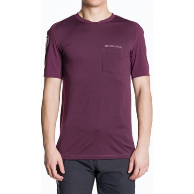 Endura GV500 Foyle Tech aubergine Pánský