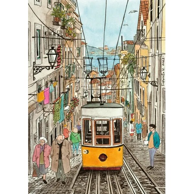 Magnolia - Puzzle Lisbon - 1 000 piese