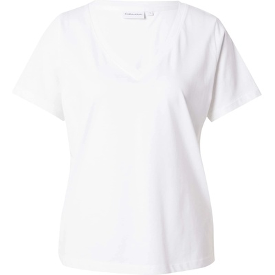 Calvin Klein Тениска бяло, размер XS
