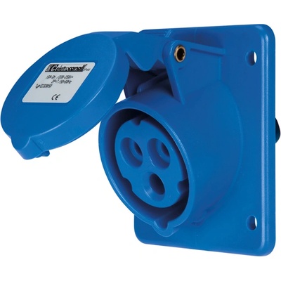 ELMARK Ec690 КОНТАКТ ЗА ВГРАЖДАНЕ 32А ip44 1p+n+e 220-240v (ec69252)