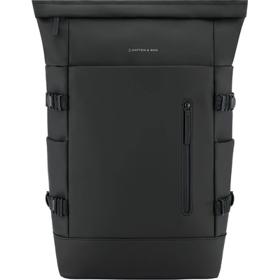 Kapten & Son Velký minimalistický batoh Helsinki Pro all black 24 l