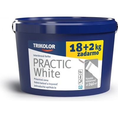 PPG Trikolor 18+2 kg Practic White
