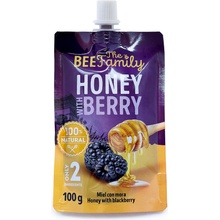 Honey Berry Včelí med s ostružinou 100 g