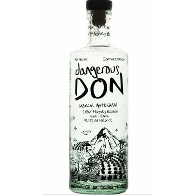 Dangerous mezcal joven espadín 40% 0,7 l (holá láhev)