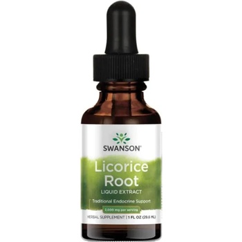 Swanson Licorice Root Liquid Extract, 29.6 ml, Swanson (SW1323)