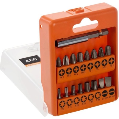 Bity AEG Profi 16 x bit + 1/4 HEX magnetický držiak