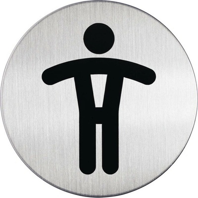 Piktogram WC páni - kruh 83mm