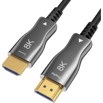 claroc CLAROC кабел, AOC, HDMI 2.1, 8K, 10M, Fiber Optic (FEN-HDMI-21-10M)