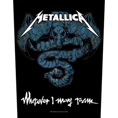 Nažehlovačka Metallica - Wherever I May Roam