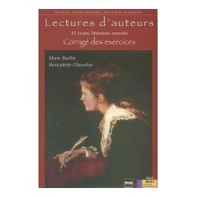 LECTURES D´AUTEURS CORRIGÉS - BARTHE, M.;CHOVELON, B.