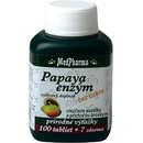 Doplnky stravy MedPharma Papaya enzým 37 pastilek