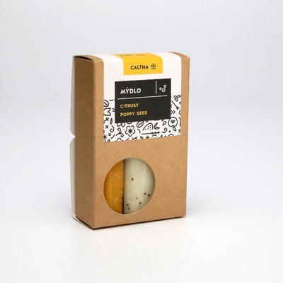 Caltha mýdlo citrusové "Poppy seed" 100 g