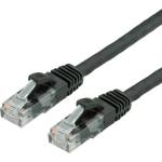 Manhattan Пач кабел Intellinet, UTP, Cat5e, 2m, черен (390903)