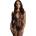 Criss Cross Neck Bodystocking