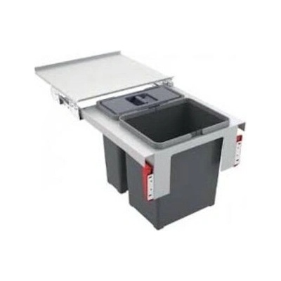 Franke Odpadkový kôš, sorter zabudovateľný 30 l sivá mat 121.0200.692