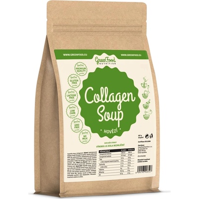 GreenFood Proteinové Polévky Hovězí 207 g