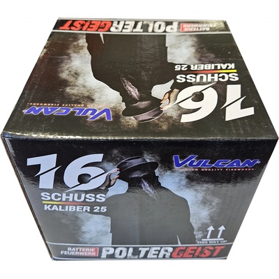 Kompaktný ohňostroj Poltergeist 16 ran 25 mm
