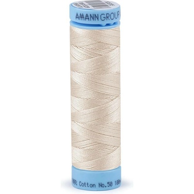 Bavlněné nitě 100 m Etiketní č.50 Triana Amann Varianta: 1000 Papyrus, Balení: 5 ks