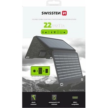 Swissten Solárny panel skladací 22W 22013811