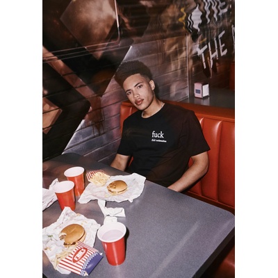 Mister Tee Мъжка тениска Mister Tee FCK в черен цвятUB-MT1110-00007 - Черен, размер XL