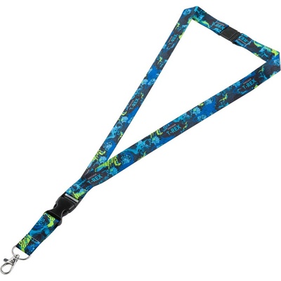 Šňůrka na krk s karabinkou Premium Dinosaurus