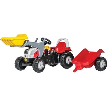 Rolly Toys rollyKid Steyr CVT 6190 traktor s nakladačom a prívesom