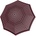 Doppler Чадър Fiber Magic Timeless раиран червен (7441465T06)