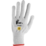 CANIS SAFETY a. s Cxs kaliri / Антистатични esd ръкавици с pvc мишени - сиви 10 (367018200010)