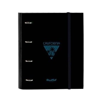 BlackFit8 Папка с пръстени BlackFit8 California Син Черен 27 x 32 x 3.5 cm