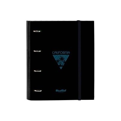 BlackFit8 Папка с пръстени BlackFit8 California Син Черен 27 x 32 x 3.5 cm