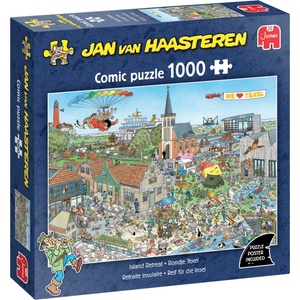 Jumbo Пъзел Jumbo от 1000 части - Ваканция на острова (1110100606)
