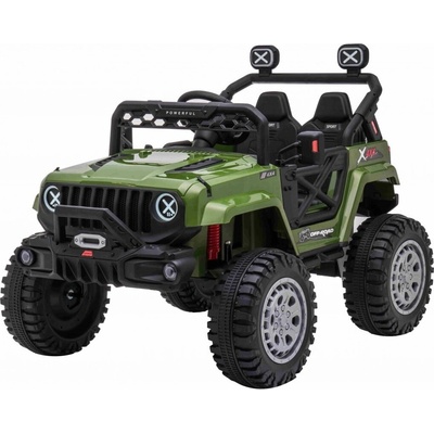 Mamido Elektrické autíčko Jeep Off-road Speed 4x4 zelená