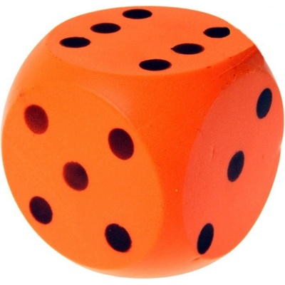 John Číselná kostka molitanová 15 x 15