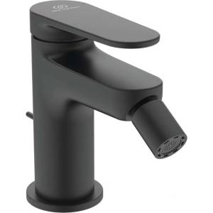 Ideal Standard Cerafine Nuovo - Смесител за биде с излив, копринено черно BD775XG (BD775XG)