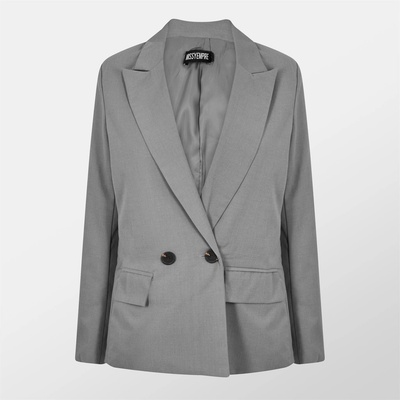 Missy Empire Сако Missy Empire Women's Oversized Long Sleeve Tailored Blazer - Grey