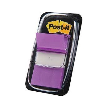 3M Сигнални ленти 3М Post-it 680, 25.4x43.2mm, лилав (02203-А-ЛИЛАВ)