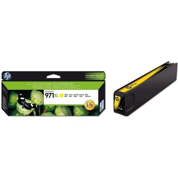 HP 971XL High Yield Yellow Original Ink Cartridge (CN628AE)