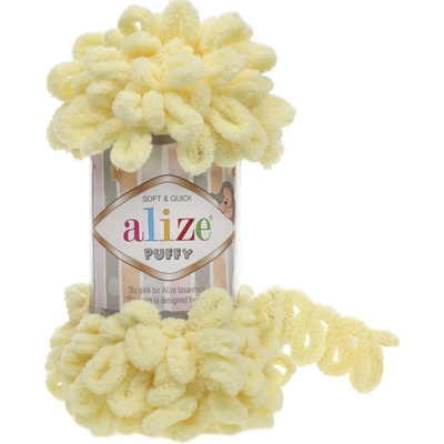 Alize Příze Puffy 13 sv. žlutá
