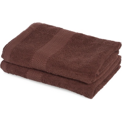 Romeo Froté osuška hnědá 70 x 140 cm