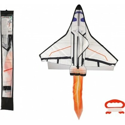 Teddies lietajúci šarkan Raketoplán 104 × 80 cm nylonový