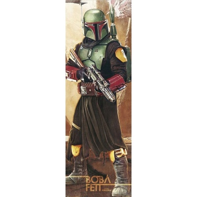 Plagát, Obraz - Star Wars: Boba Fett, 53 × 158 cm