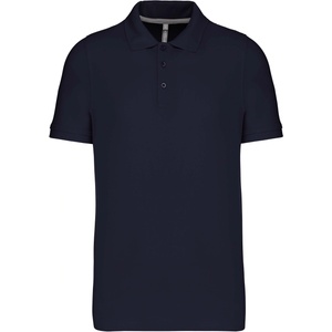Kariban piquÉ k241 / Мъжка поло тениска с къс ръкав - синьо xxxl (20k24100313)