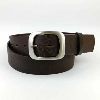 Penny Belts dámský opasek Jeans hnědý opasek Jeans
