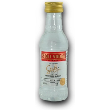 Stolichnaya 40% 0,05 l (čistá fľaša)