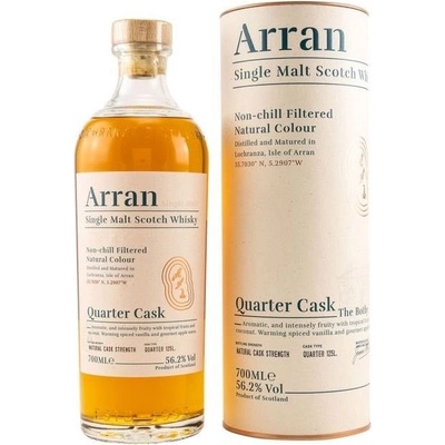 Arran Quarter Cask 9y 56,2% 0,7 l (tuba)