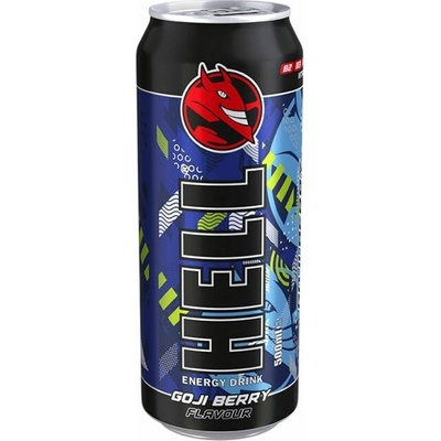 Hell Premium Red grape energy drink 500 ml