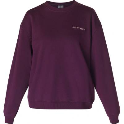 Sweaty betty Блуза SWEATY BETTY Revive Crew Neck Sweatshirt - Mid Cherry