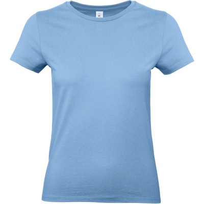 B&C Collection B&c 190 / Дамска тениска от плътен памук - небесносиня xxl (01004t41005)