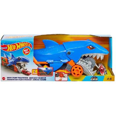 Комплект Mattel Hot Wheels - Автовоз акула, с 1 кола (GVG36)