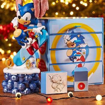 Numskull Advent Calendar Countdown Characters Sonic Statue